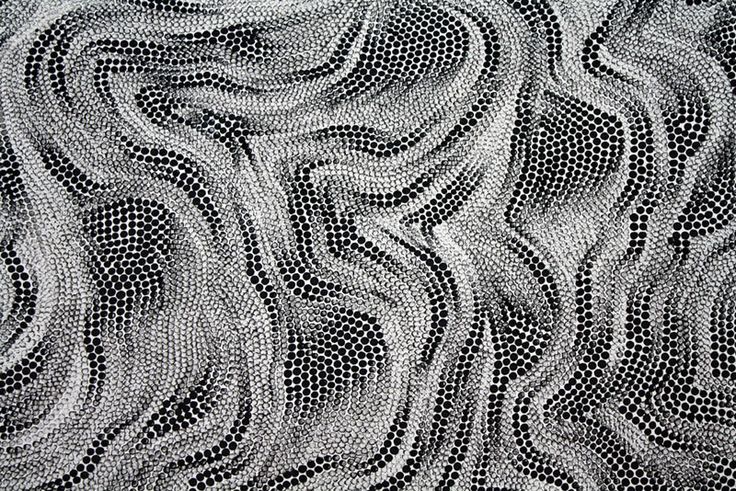 aborignial dot painting fabrianne nampitjinpa